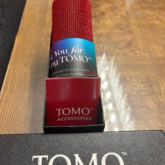 Ruby Red Rhinestone Water Bottle - Picture 5 of 7